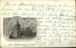 West Presbyterian Church Postcard