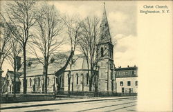 Christ Church Binghamton, NY Postcard Postcard