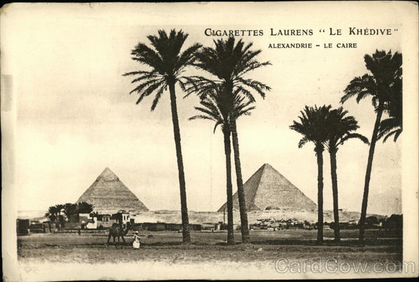 Cigarettes Laurens Le Khédive Cairo Egypt Africa