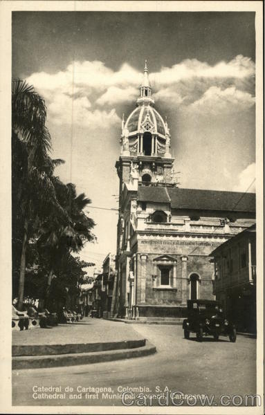 Catedral de Cartagena, Colombia, S.A. / Cathedral and first Municipal Council, Cartagena