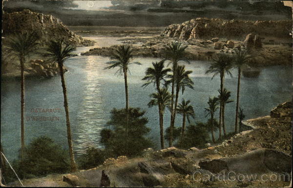 Cataract of Aswan Egypt Africa