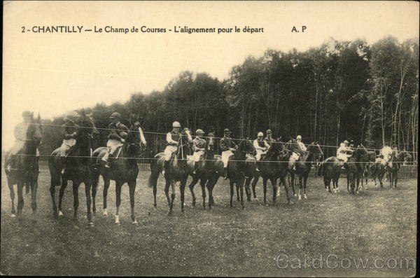 The Champ Of Courses Chantilly France