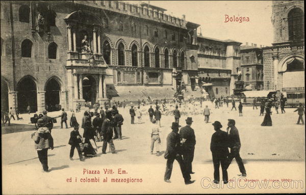 Piazza Vittorio Emanuele Bologna Italy