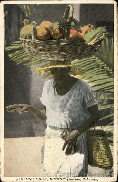 Street Vendor Nassau Bahamas Caribbean Islands