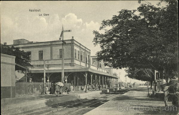 Railway Station Assiout Egypt Africa