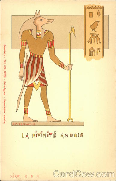 The God Anubis Egypt Africa