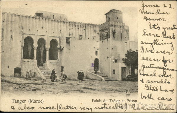 Palais du Tresor et Prison Tangiers Morocco Africa