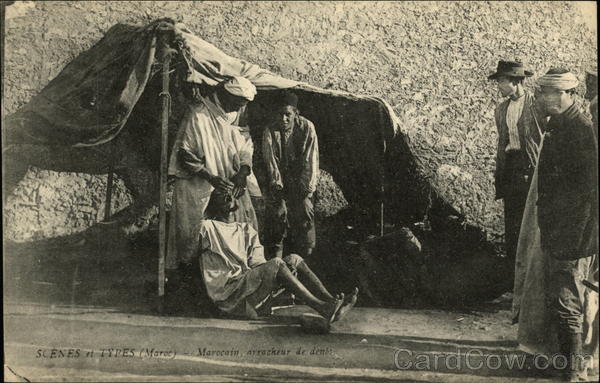 Moroccan Pulling Teeth Morocco Africa