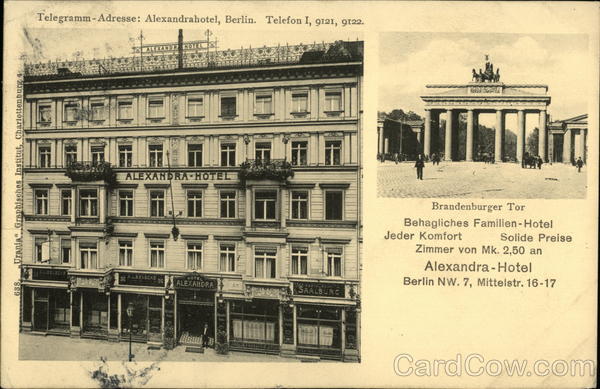 Alexandra Hotel Berlin Germany