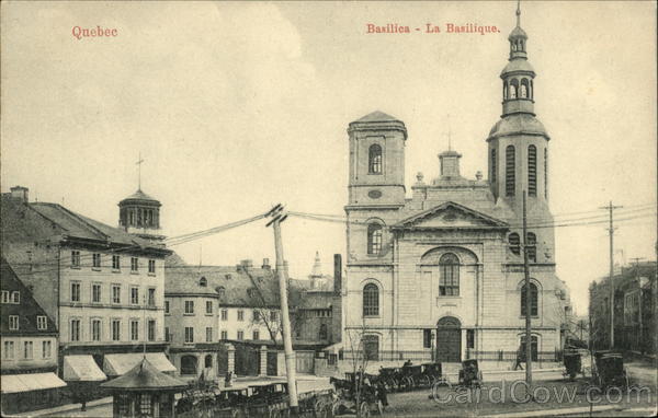 Basilica - La Basilique Quebec City Canada Misc. Canada