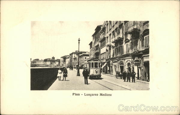 Lungarno Mediceo Pisa Italy