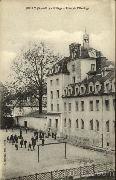 The College Clock Tower Juilly France