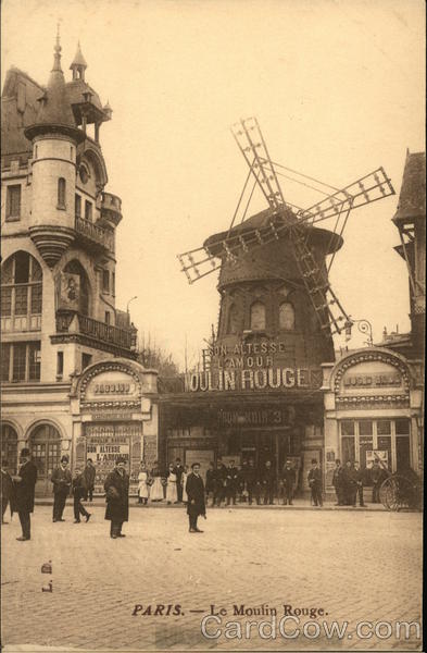 Le Moulin Rouge Paris France