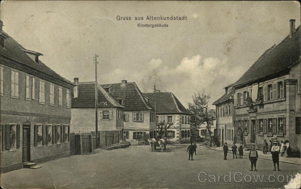 Gruss aus Altenkundstadt - Klostergebäude Altenkunstadt Germany
