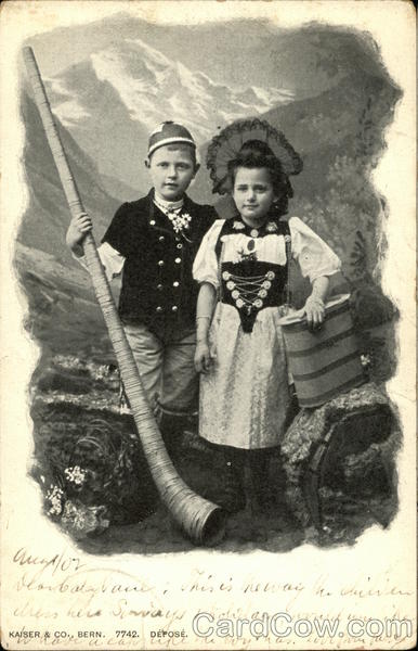 Kaiser & Co., Bern. 7742. Déposé Children