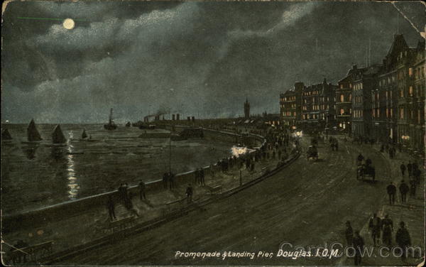 Promenade & Landing Pier Douglas Isle of Man