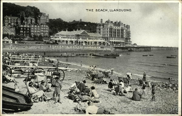 The Beach Llandudno Wales