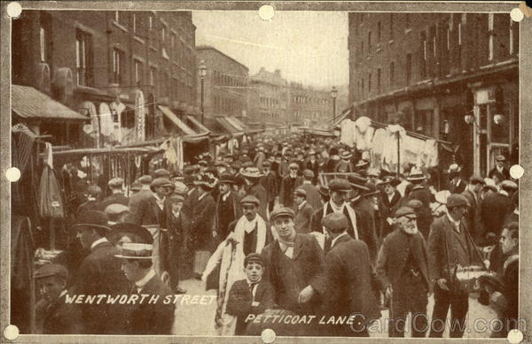 Wentworth Street, Petticoat Lane London England