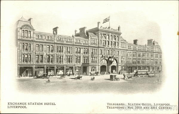 Exchange Station Hotel LIverpool England Merseyside