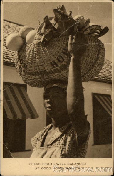 Fresh fruits wells balanced at good hope. Jamaica