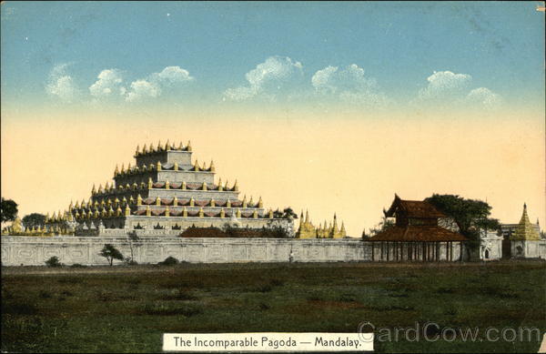 The Incomparable Pagoda Mandalay Burma (Myanmar) Southeast Asia