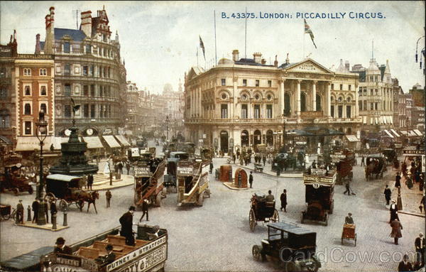 Piccadilly Circus London England