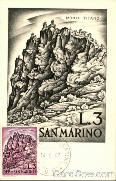 Monte Titano San Marino Italy
