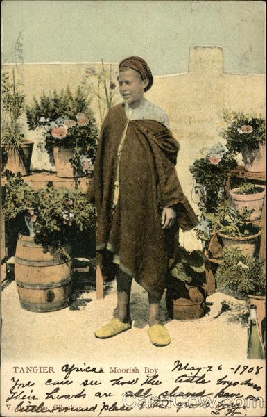 Tangier. A Moorish boy
