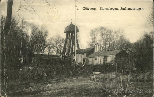 Slottsskogen, Smålandsstugan Gothenburg Sweden