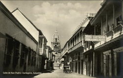 Calle de San Pedro Postcard
