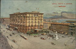Hotel Isotta & Geneve Naples, Italy Postcard Postcard