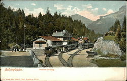 Brunig Station Meiringen, BERN Switzerland Postcard Postcard
