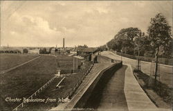 Chester Racecourse from Walls England Cheshire Postcard Postcard