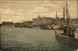 Hamnparti Postcard