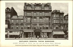 Scotland's Principal Tartan Warehouse Postcard