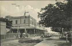 Railway Station Postcard