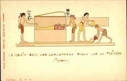 The Mummy In Its Sarcophagus Postcard