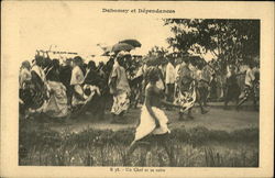 A Chef and His Followers Postcard