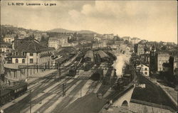 The Railway Station Postcard