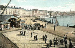 La Poisonnerie & l'Avant Port Postcard