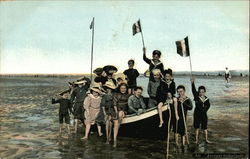 Joyeuse Embarquée - Happy Embarkment Postcard