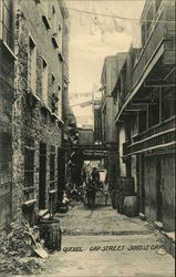 Cap Street - Sous Le Cap Postcard