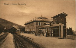 Stazione Ferroviaria Postcard