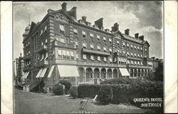 Queen's Hotel Southsea, England Hampshire Postcard Postcard