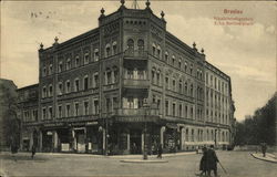 Nikolaistradtgraben ecke Berlinerplatz Postcard