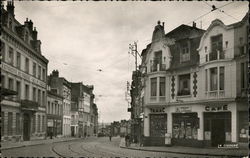 Rue d'Isle Saint-Quentin, France Postcard Postcard