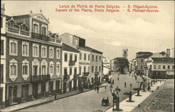 Square of the Matriz Postcard
