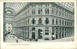 Galleria Umberto I Naples, Italy Postcard Postcard