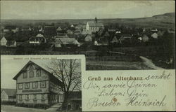 Gasthos und Brauerei Adam Geus Postcard