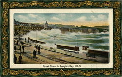 Storm in Douglas Bay Postcard